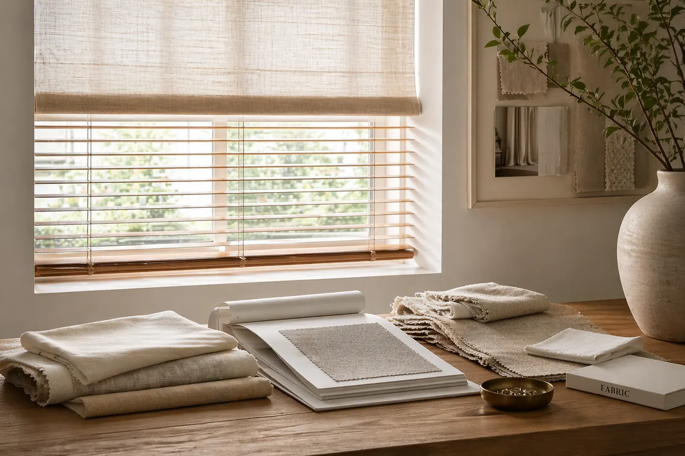 Handcrafted fabric samples