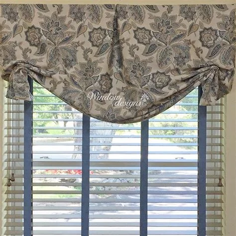 Butterfly roman shade