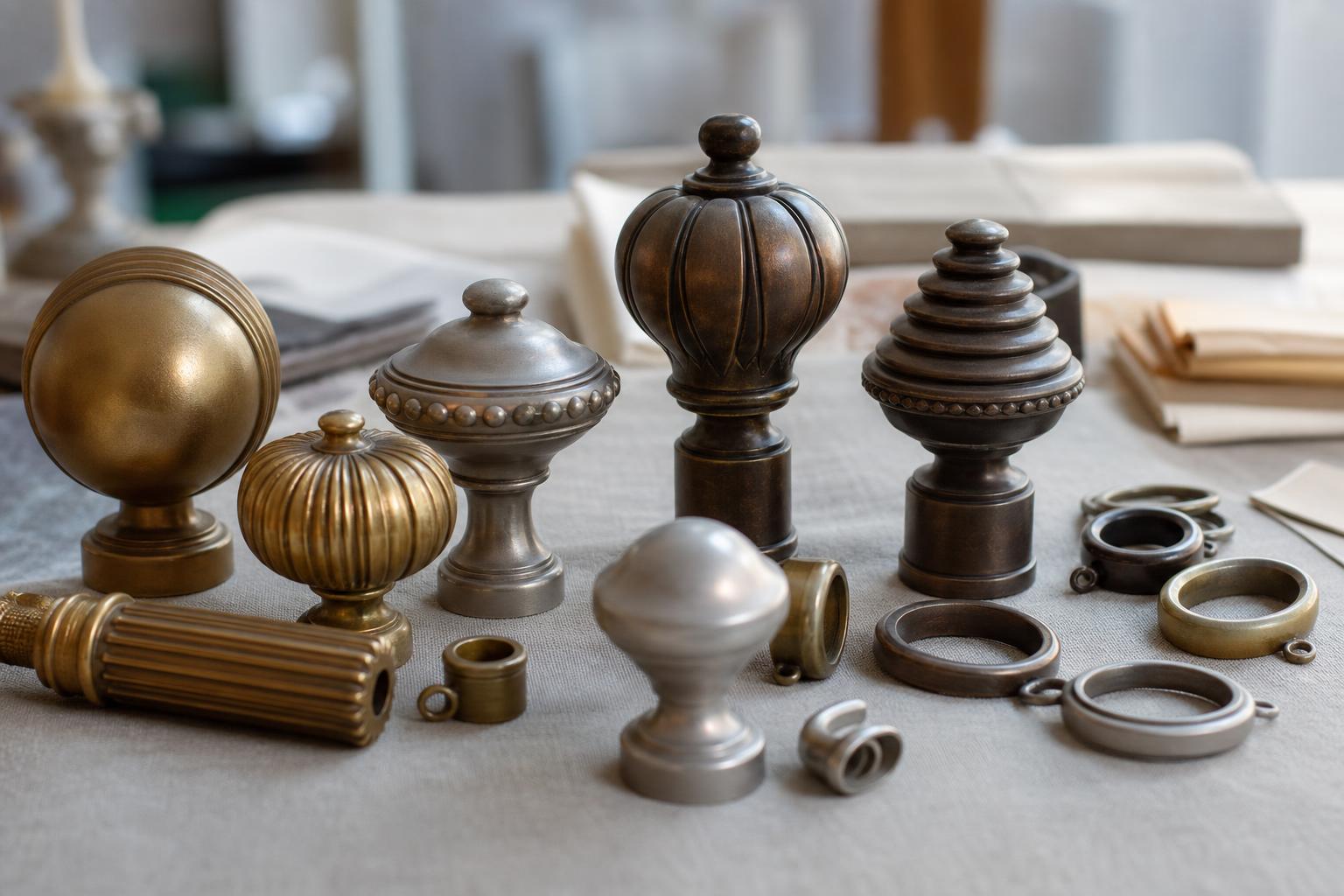 Drapery Hardware Finishes Defining 2026 Interiors