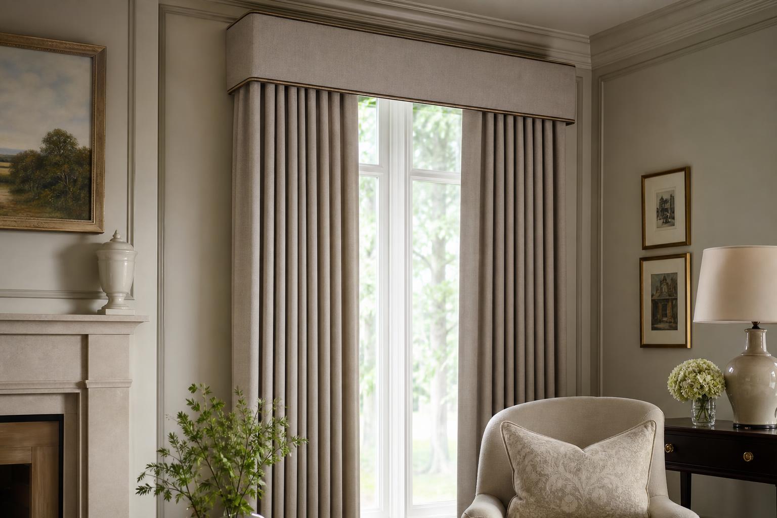 The Return of the Upholstered Cornice